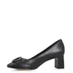 Scarpin Couro Preto - imagem 4