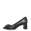 Scarpin Couro Preto - imagem 4