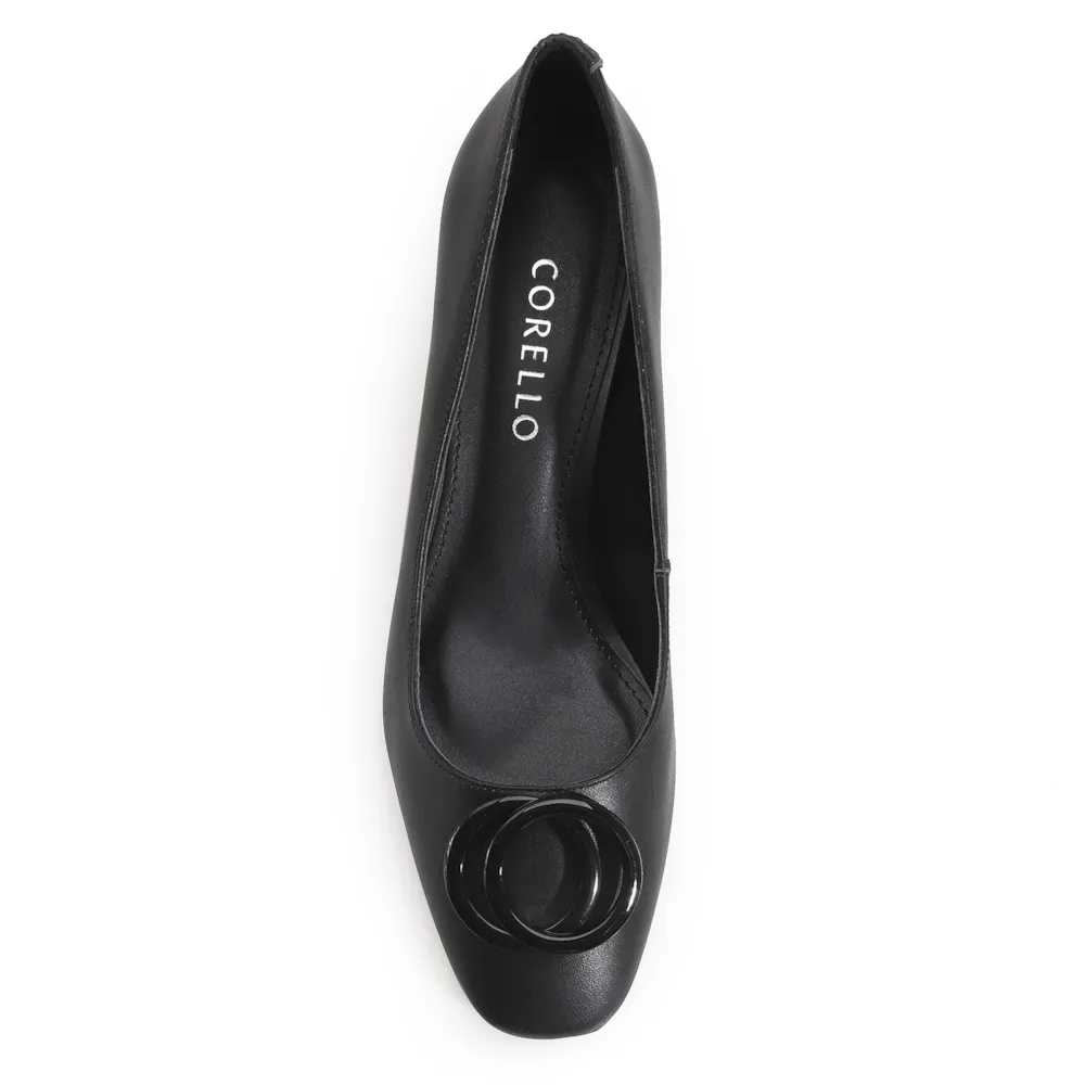 Scarpin Couro Preto - imagem 5