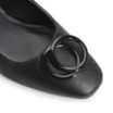 Scarpin Couro Preto - imagem 6