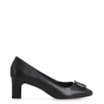 Scarpin Couro Preto - imagem 2