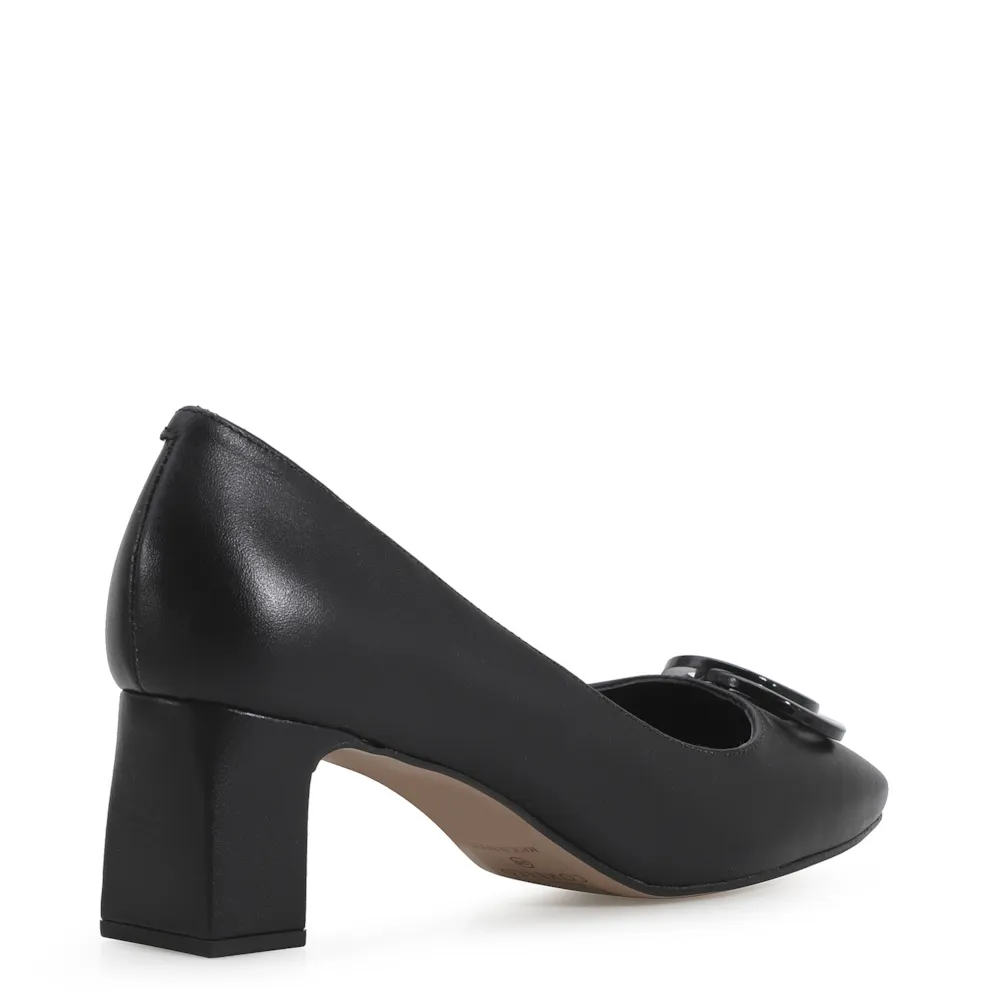 Scarpin Couro Preto - imagem 3