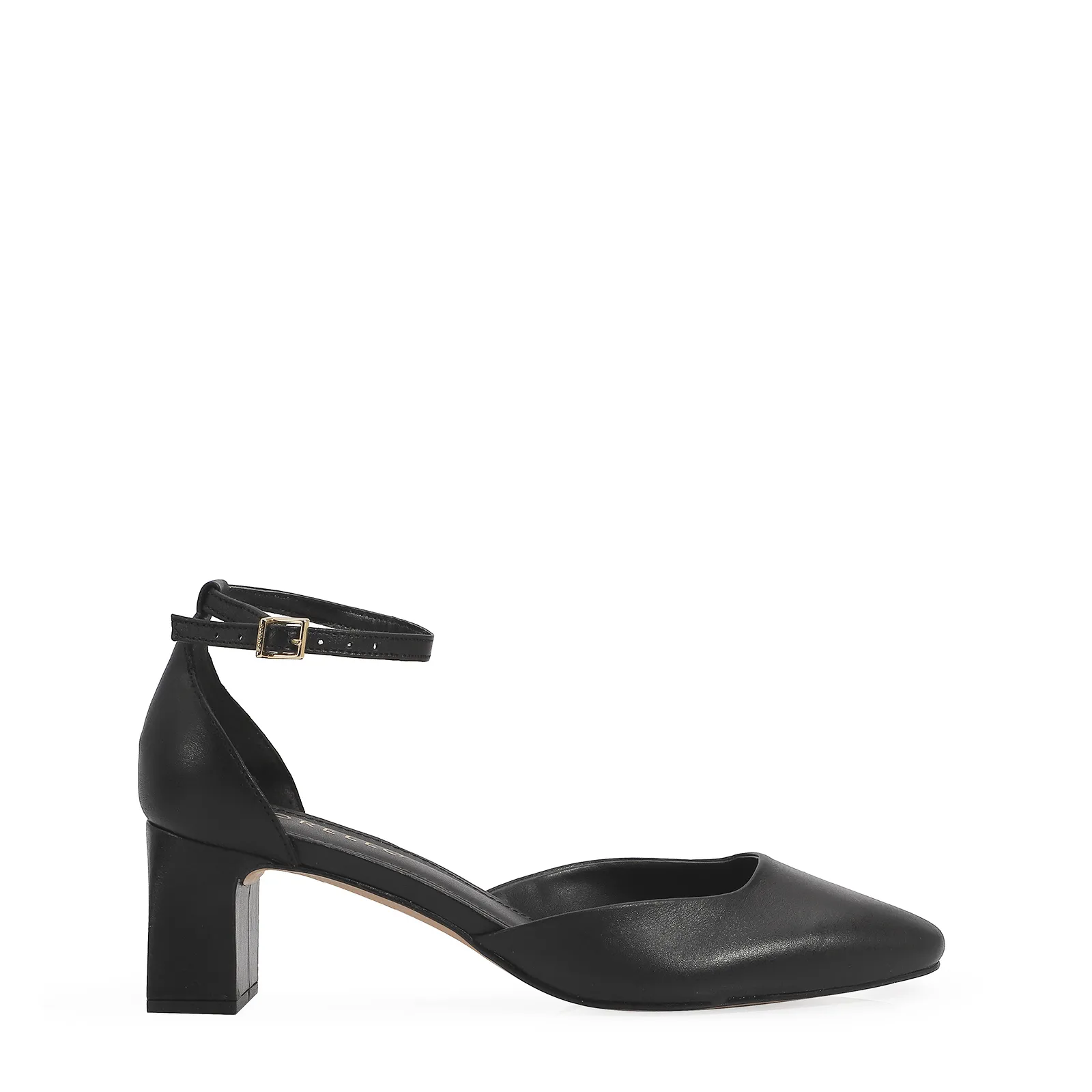 Scarpin Couro Preto