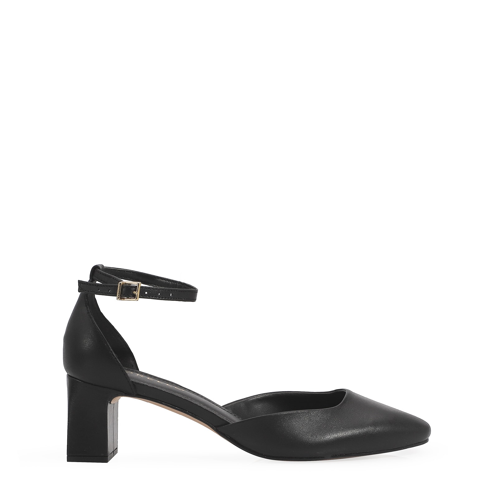 Scarpin Couro Preto