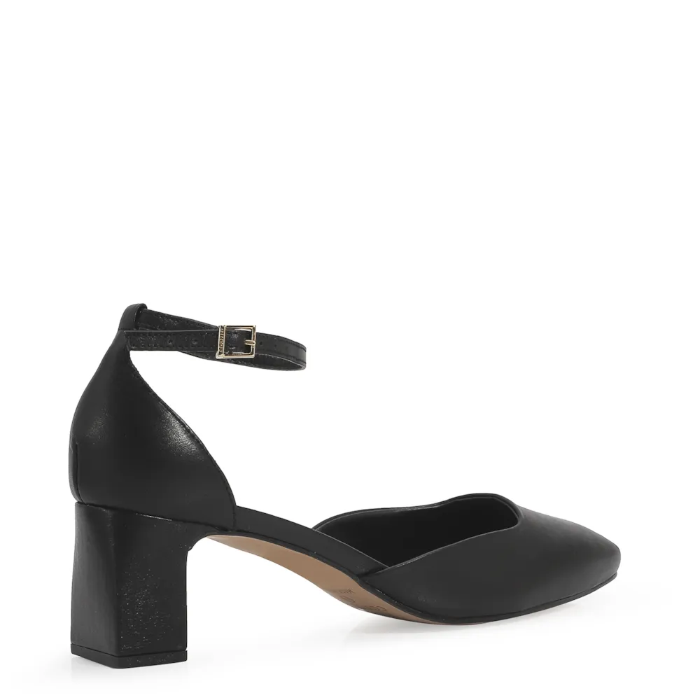 Scarpin Couro Preto - imagem 3