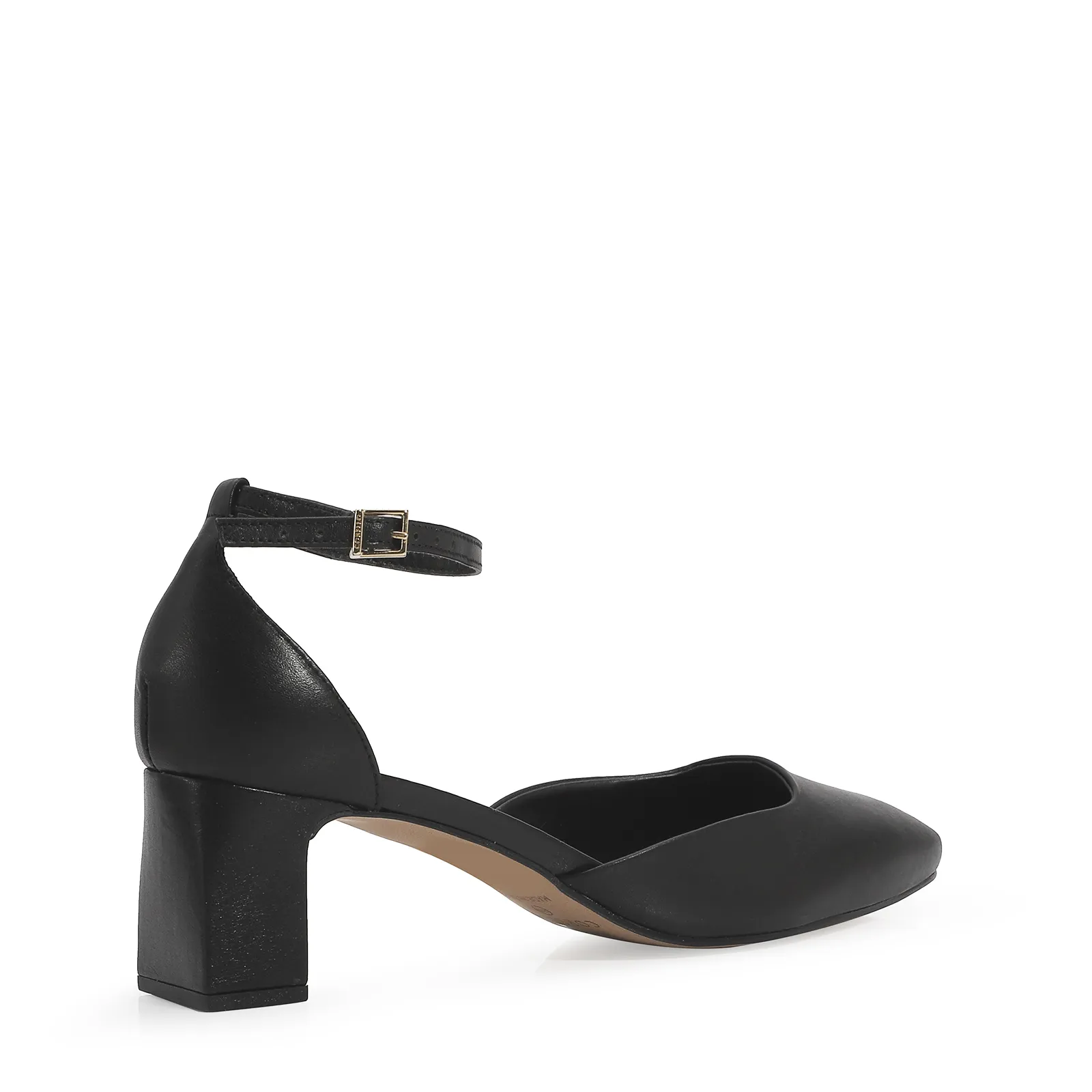 Scarpin Couro Preto
