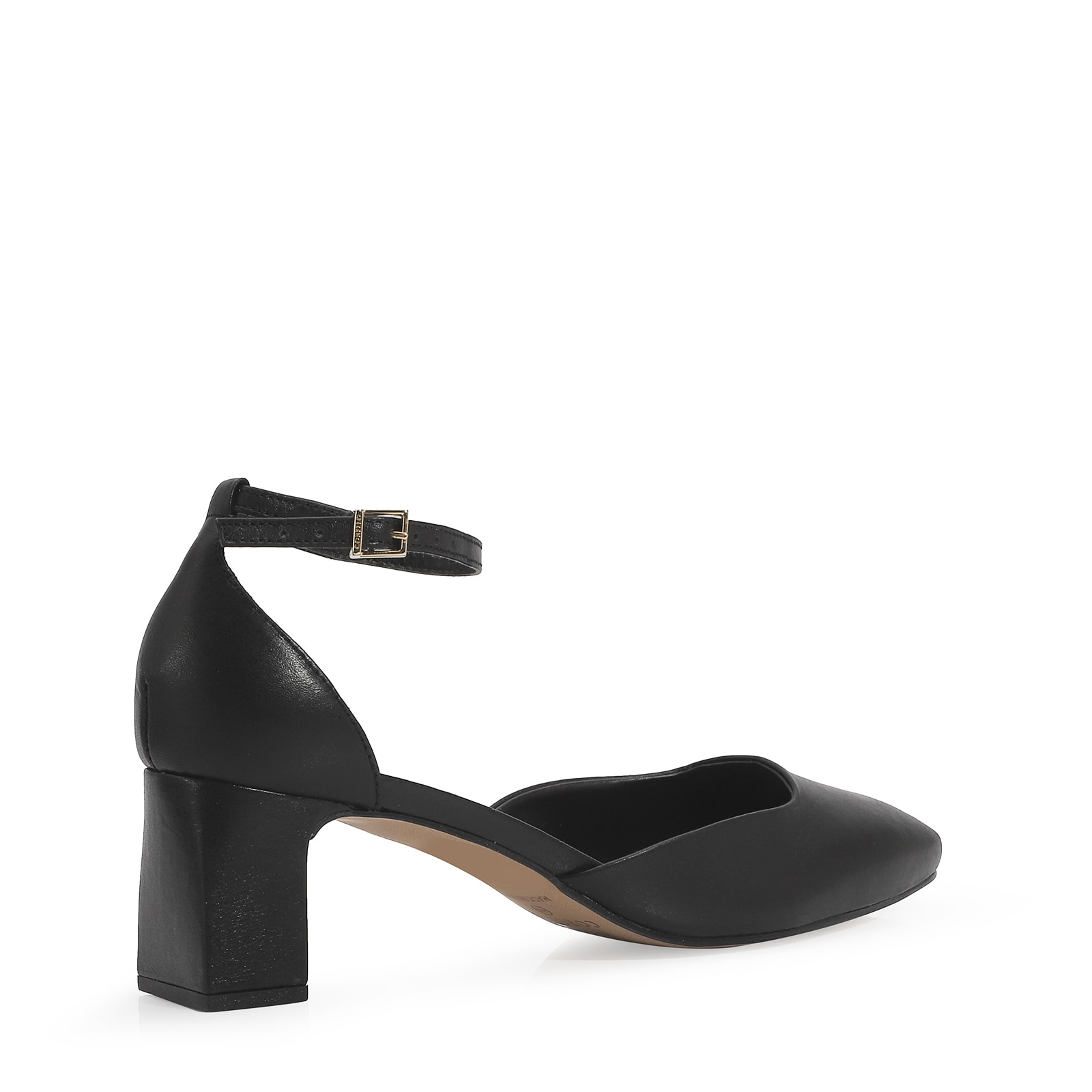 Scarpin Couro Preto