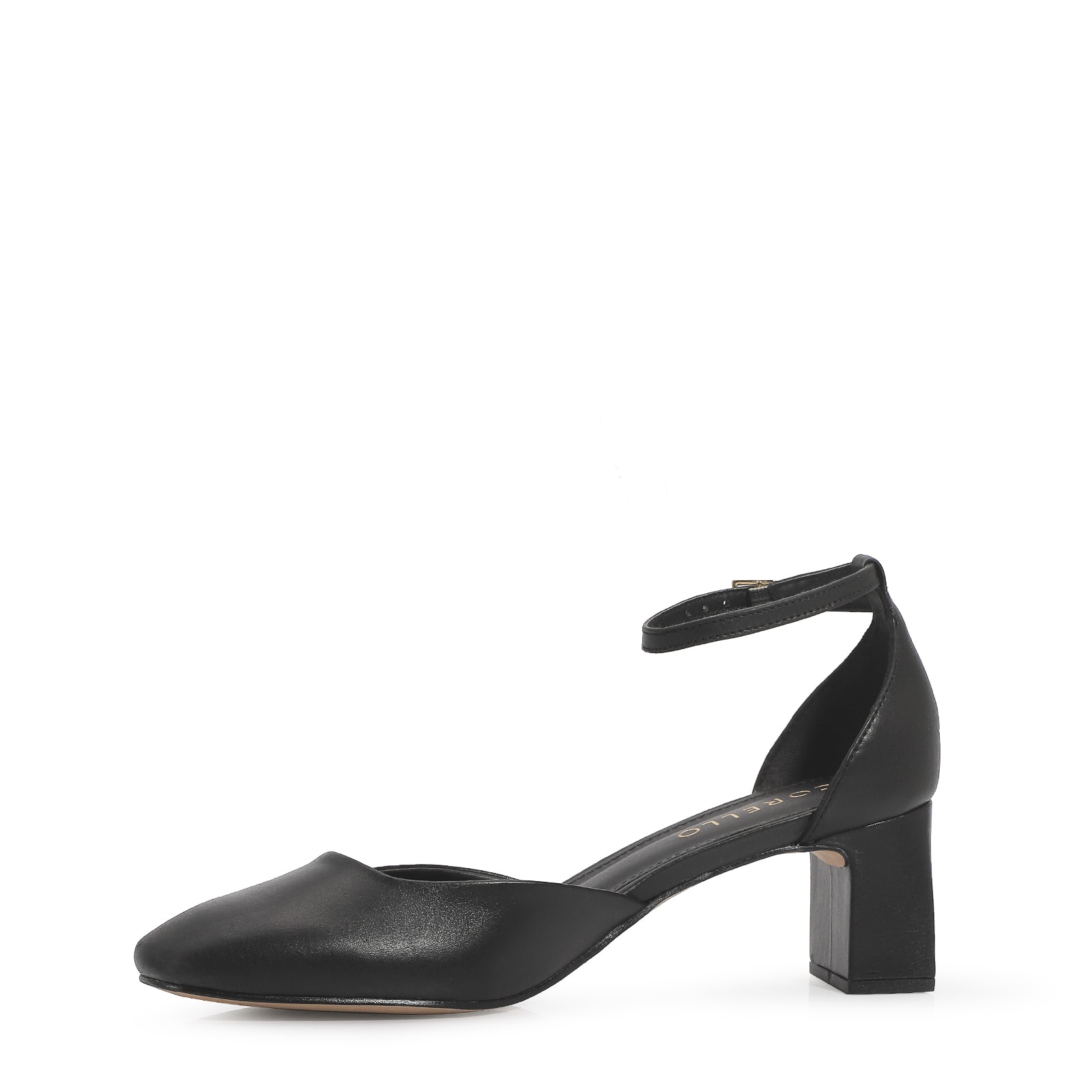 Scarpin Couro Preto