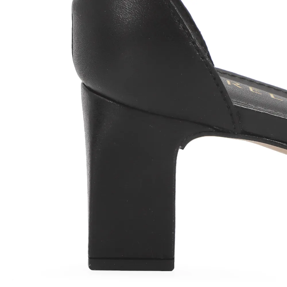 Scarpin Couro Preto - imagem 7