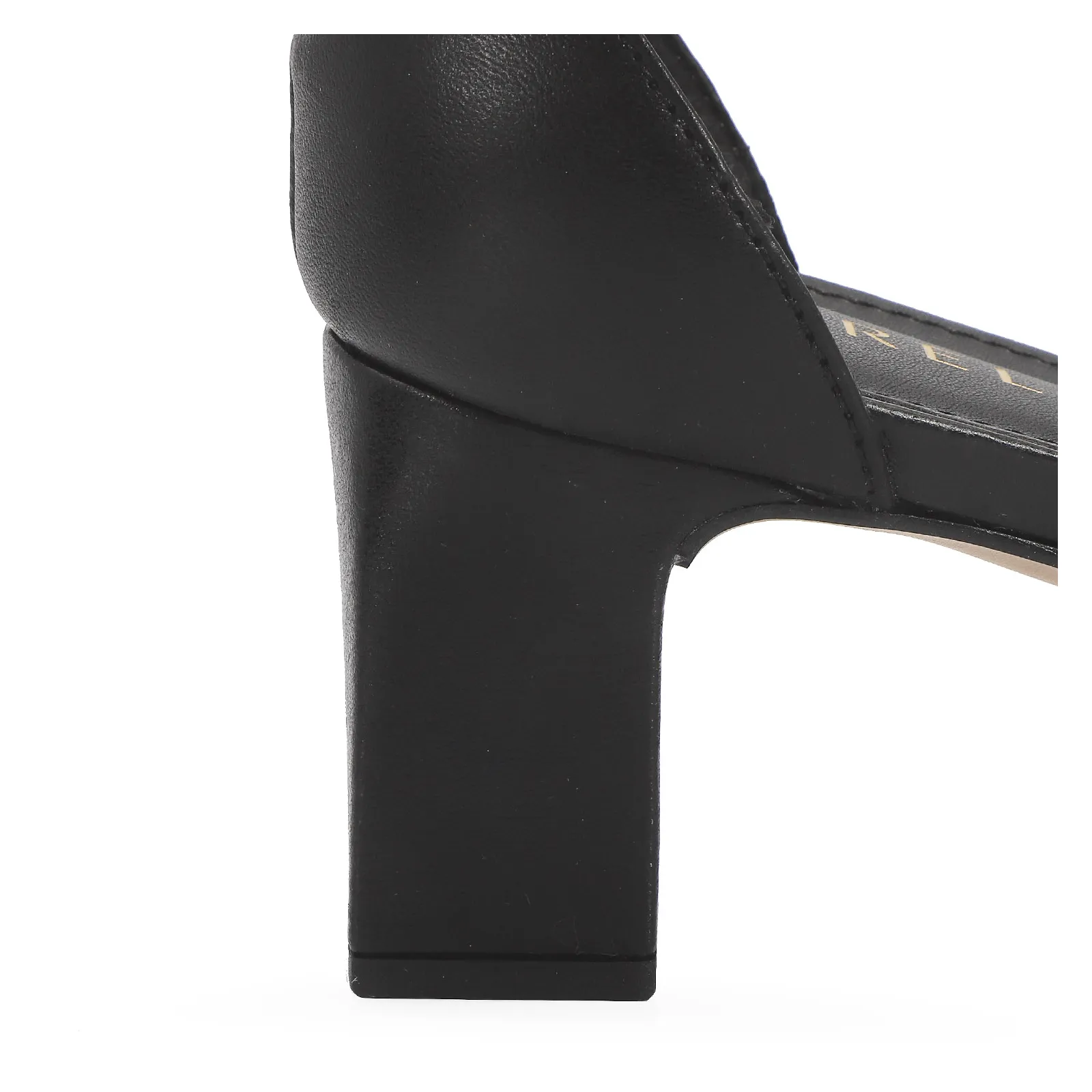 Scarpin Couro Preto