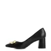 Scarpin Couro Preto - imagem 4