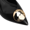Scarpin Couro Preto - imagem 6