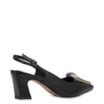 Scarpin Couro Preto - imagem 3