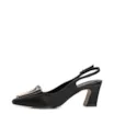 Scarpin Couro Preto - imagem 4