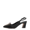 Scarpin Couro Preto - imagem 4