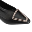 Scarpin Couro Preto - imagem 6