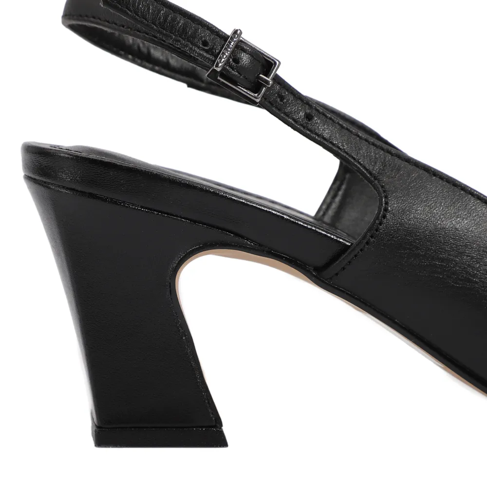 Scarpin Couro Preto - imagem 7