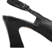 Scarpin Couro Preto - imagem 7