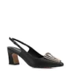 Scarpin Couro Preto - imagem 1