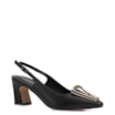 Scarpin Couro Preto - imagem 1