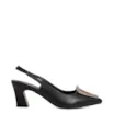 Scarpin Couro Preto - imagem 2