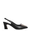 Scarpin Couro Preto - imagem 2