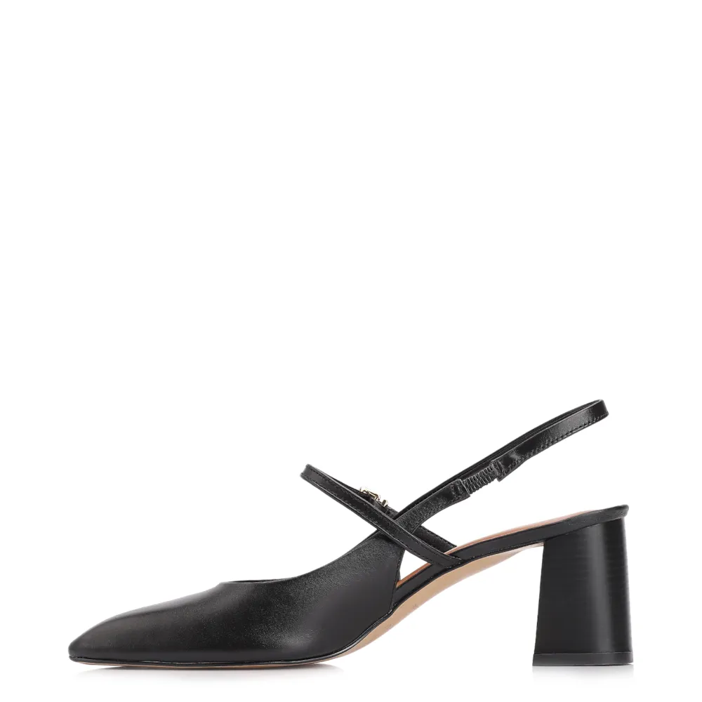 Scarpin Couro Preto - imagem 5