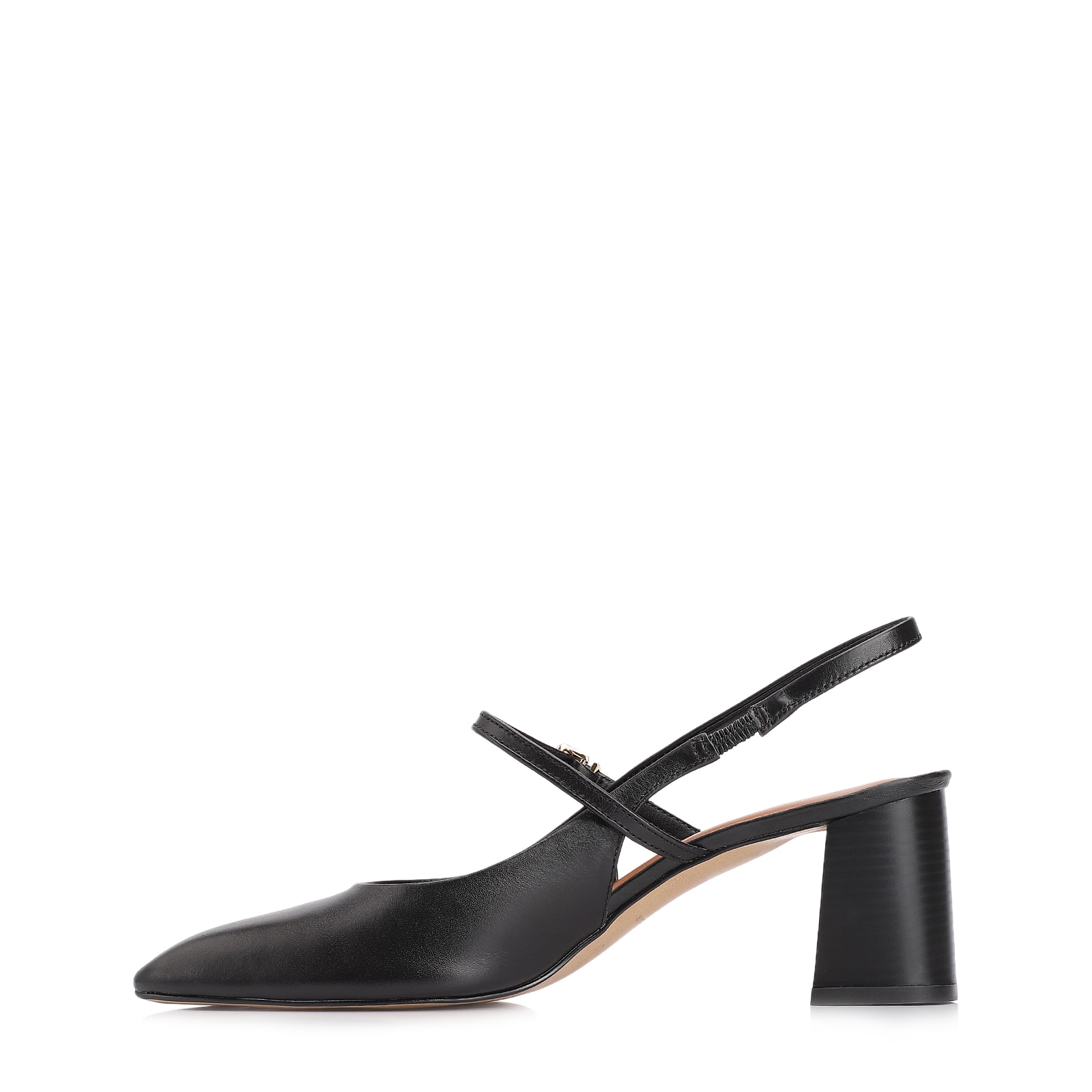 Scarpin Couro Preto