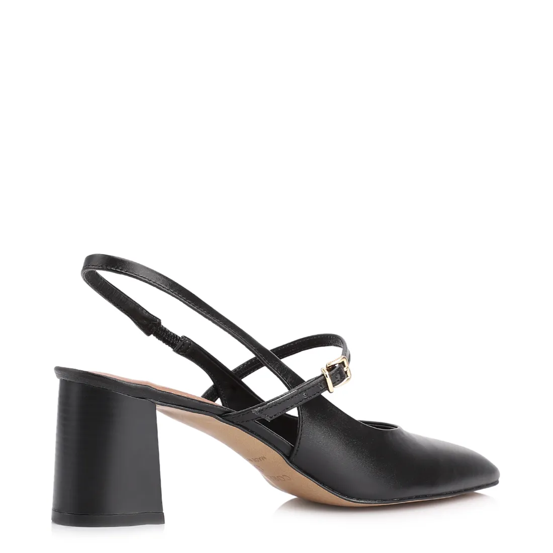 Scarpin Couro Preto - foto 4