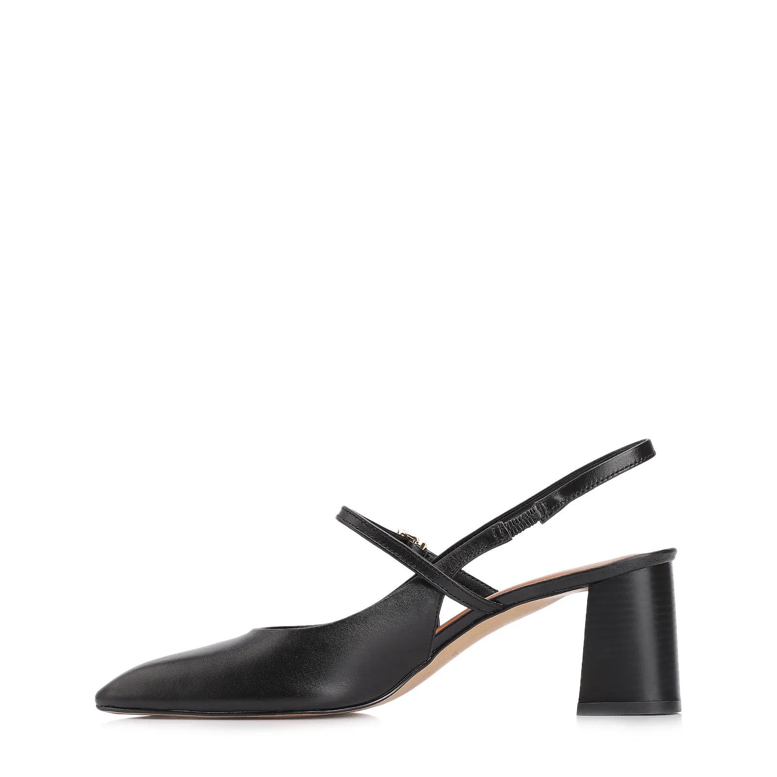 Scarpin Couro Preto