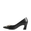 Scarpin Couro Preto - imagem 4