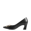 Scarpin Couro Preto - imagem 4