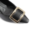 Scarpin Couro Preto - imagem 6