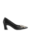 Scarpin Couro Preto - imagem 2
