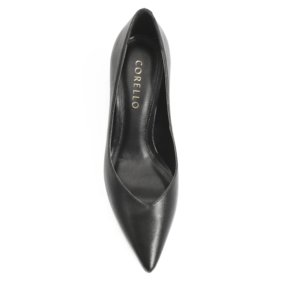 Scarpin Couro Preto - imagem 5