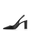 Scarpin Couro Preto - imagem 4