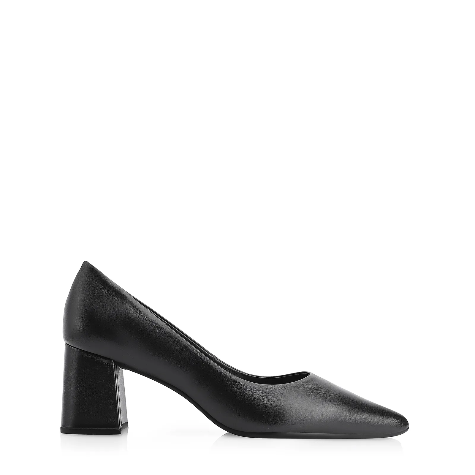 Scarpin Couro Preto