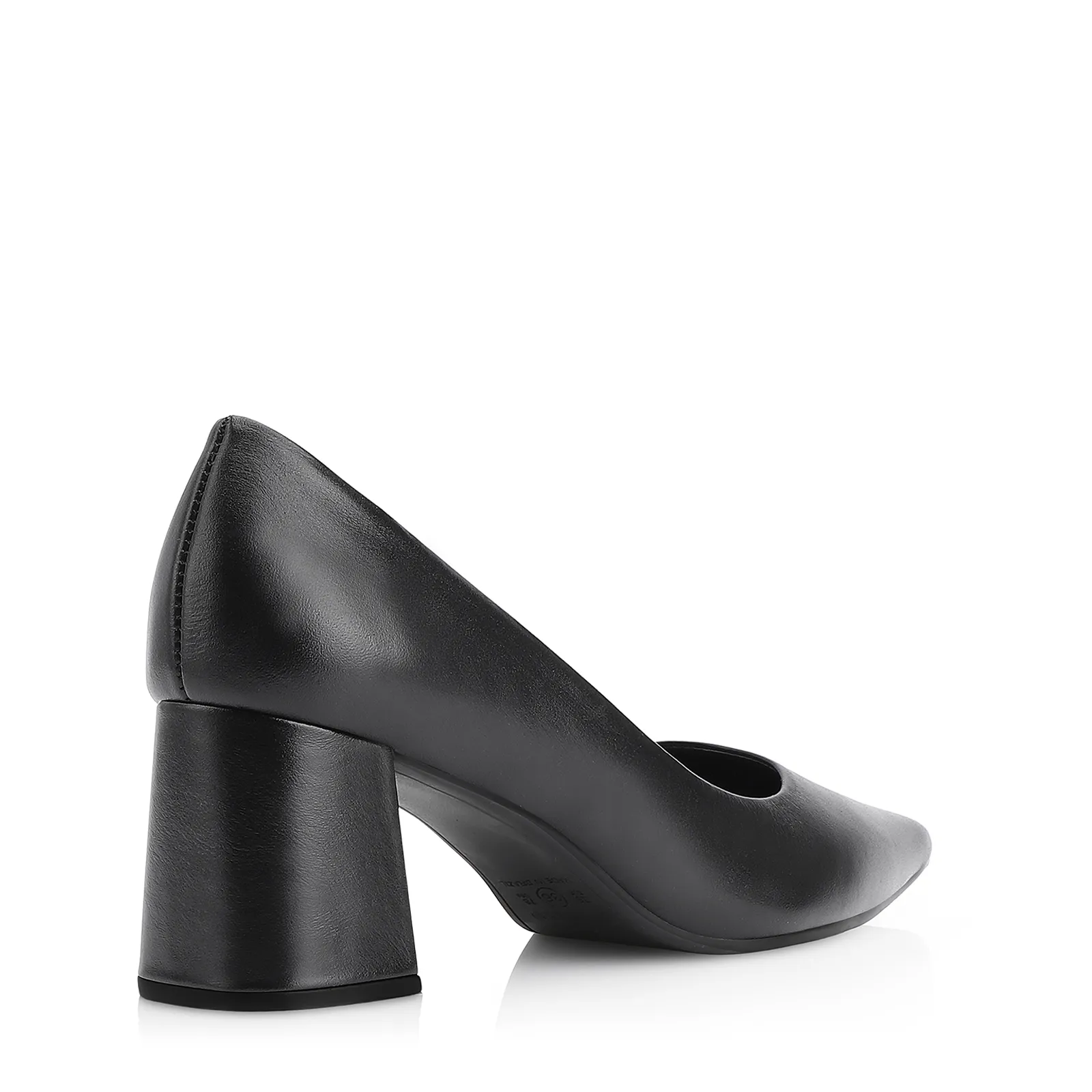 Scarpin Couro Preto