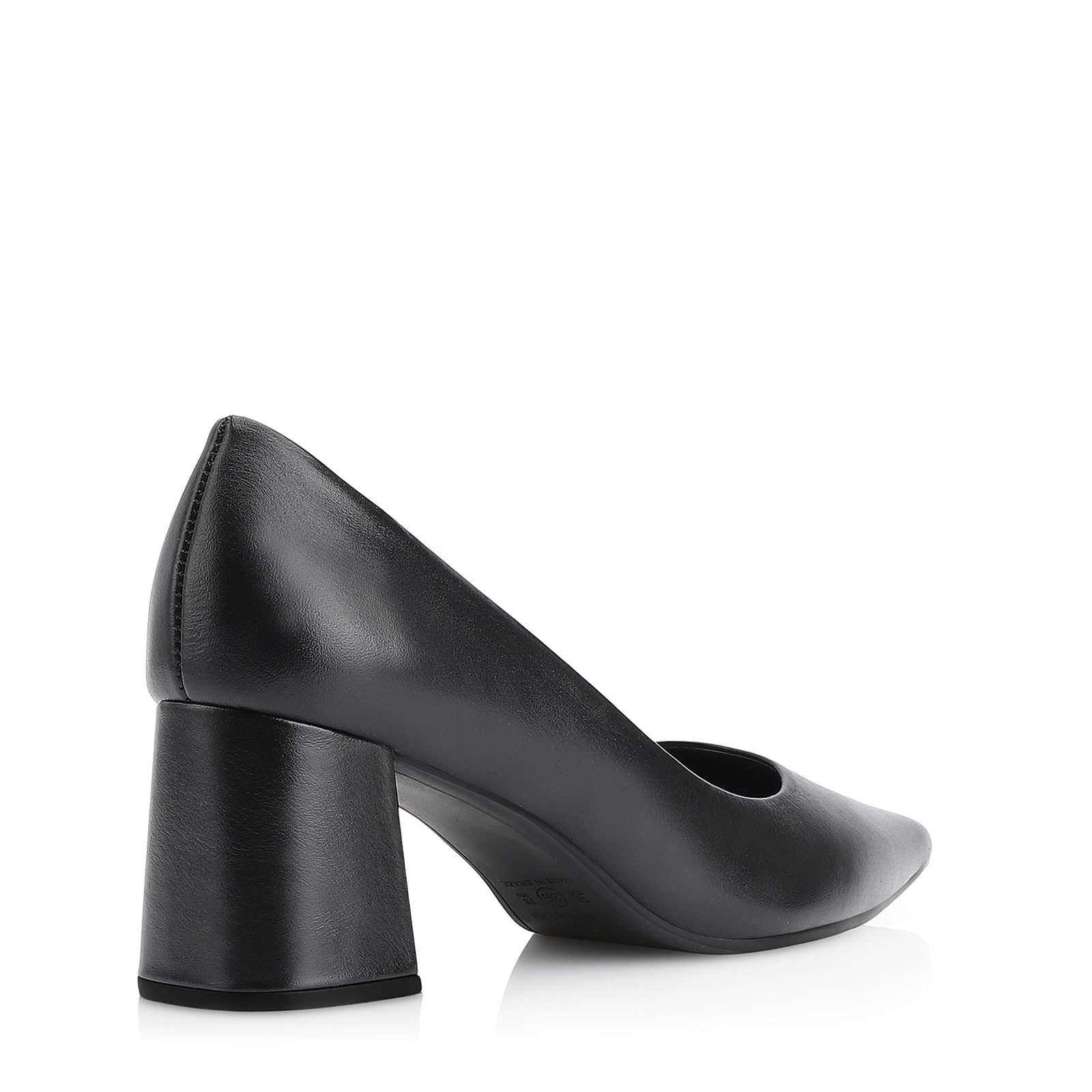 Scarpin Couro Preto