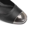 Scarpin Couro Preto - imagem 6