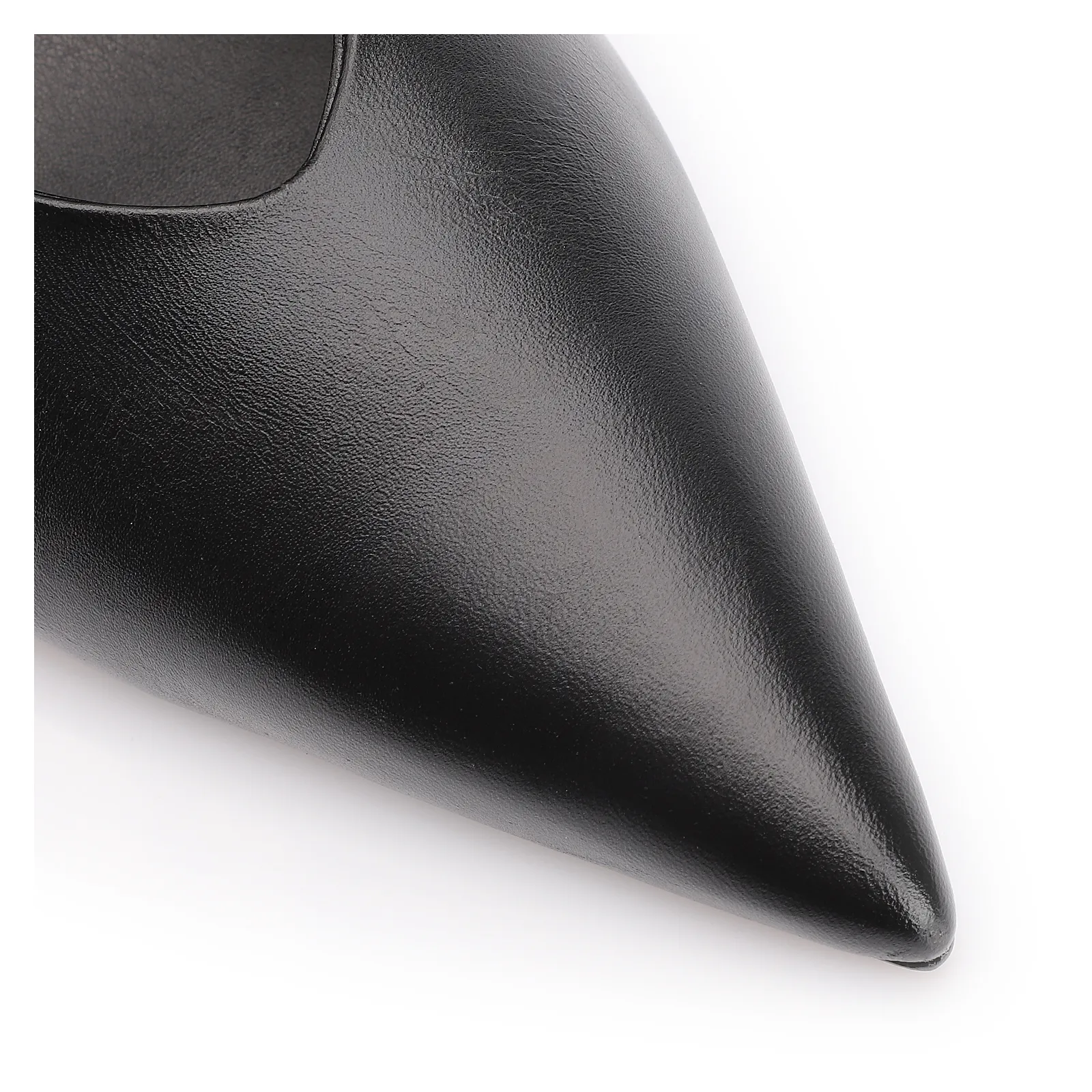 Scarpin Couro Preto