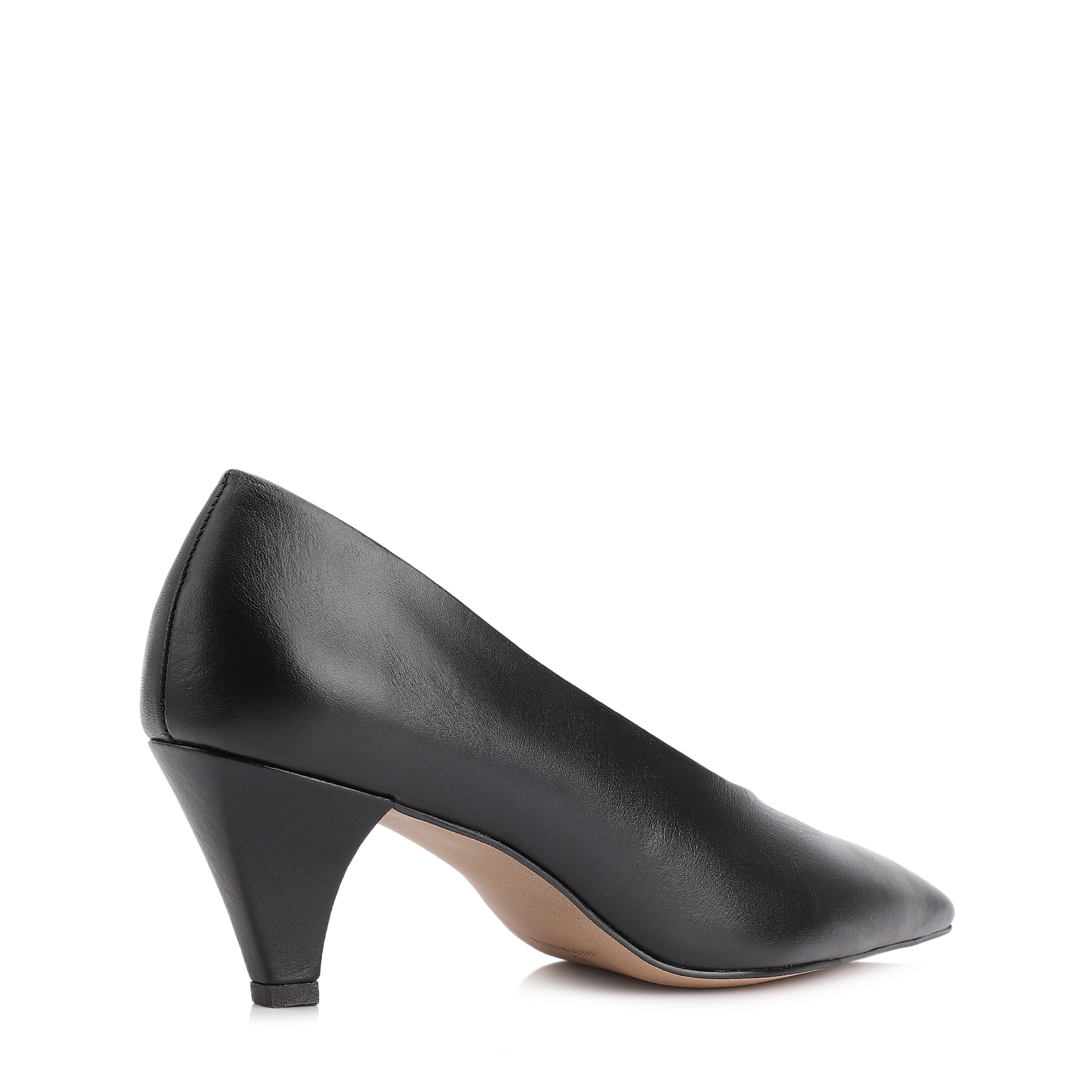 Scarpin Couro Preto