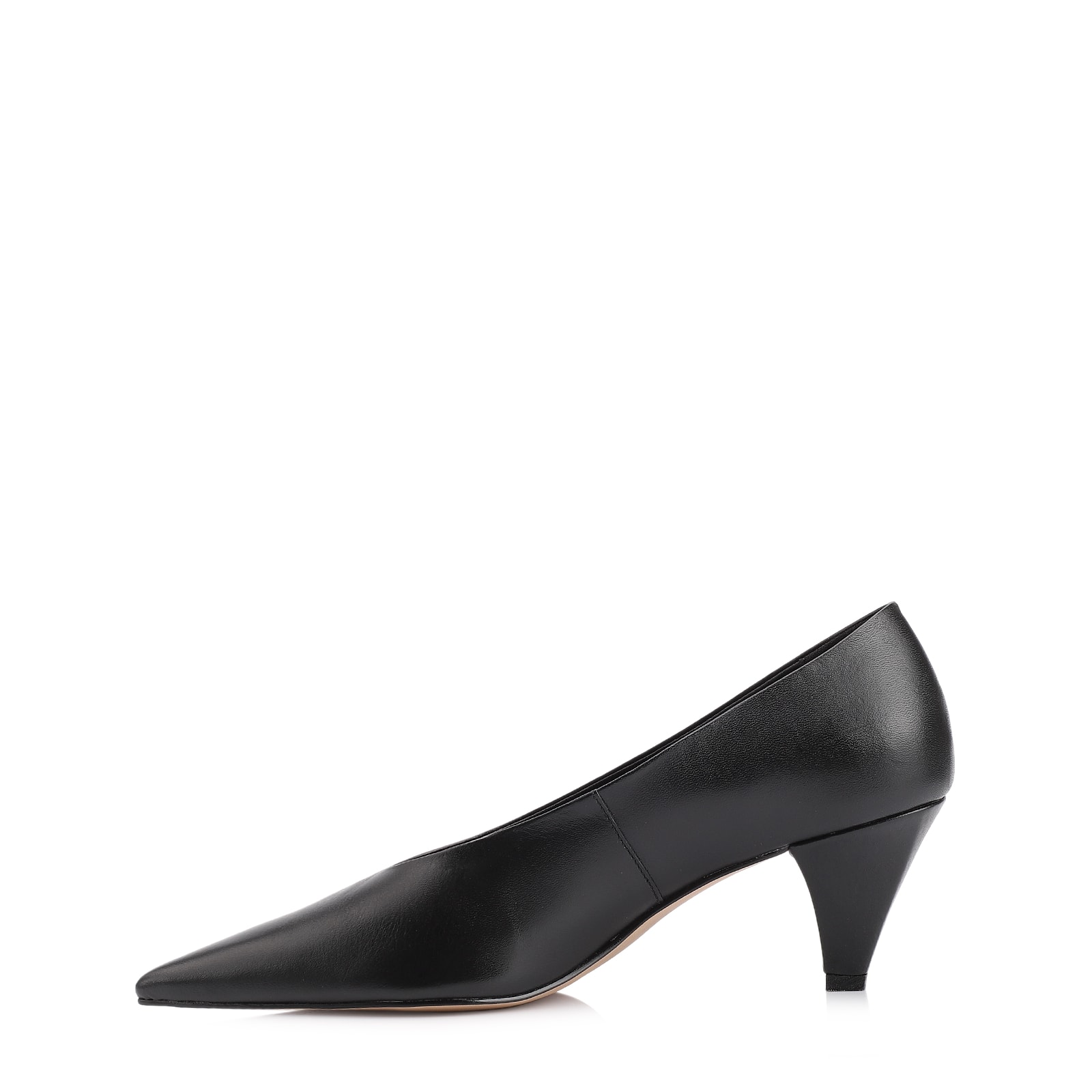 Scarpin Couro Preto