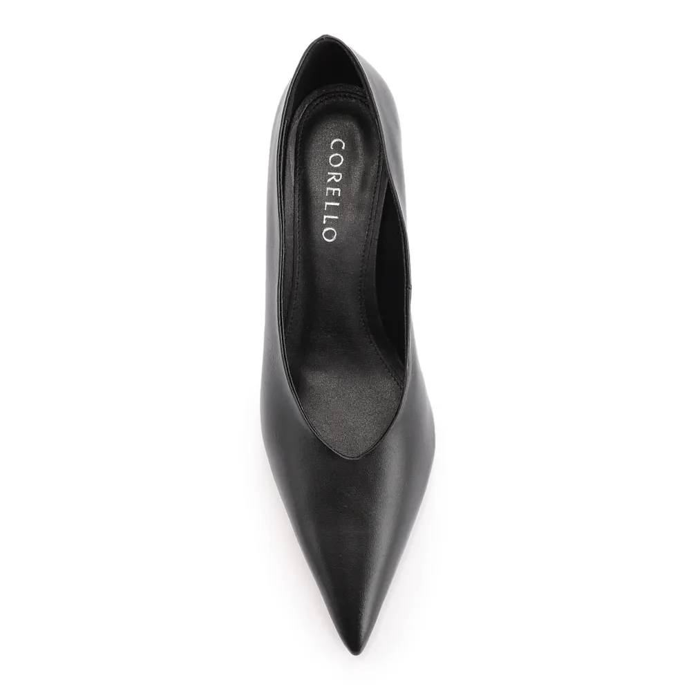 Scarpin Couro Preto - imagem 6