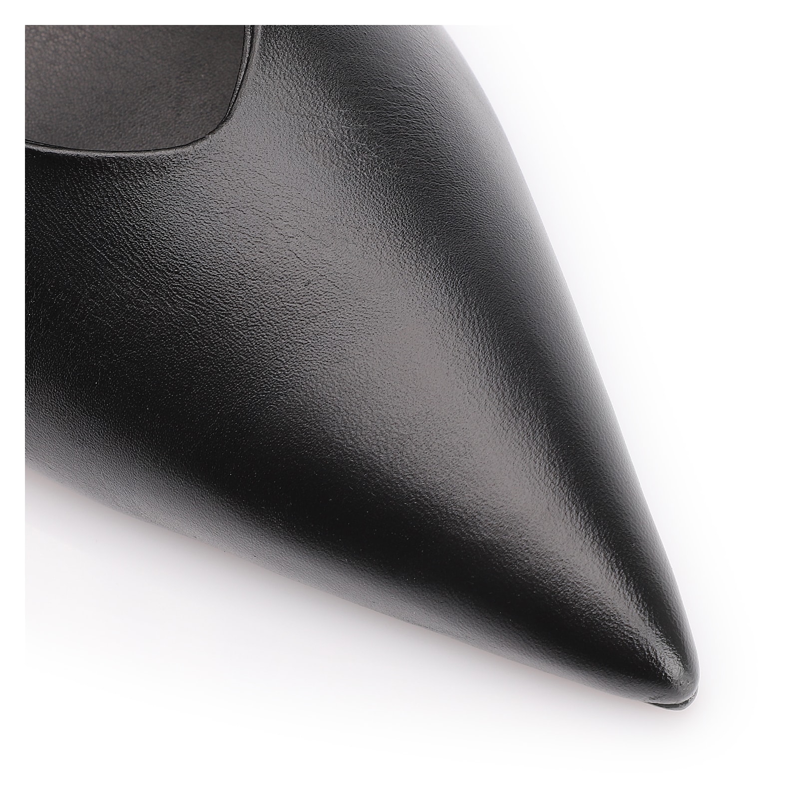 Scarpin Couro Preto