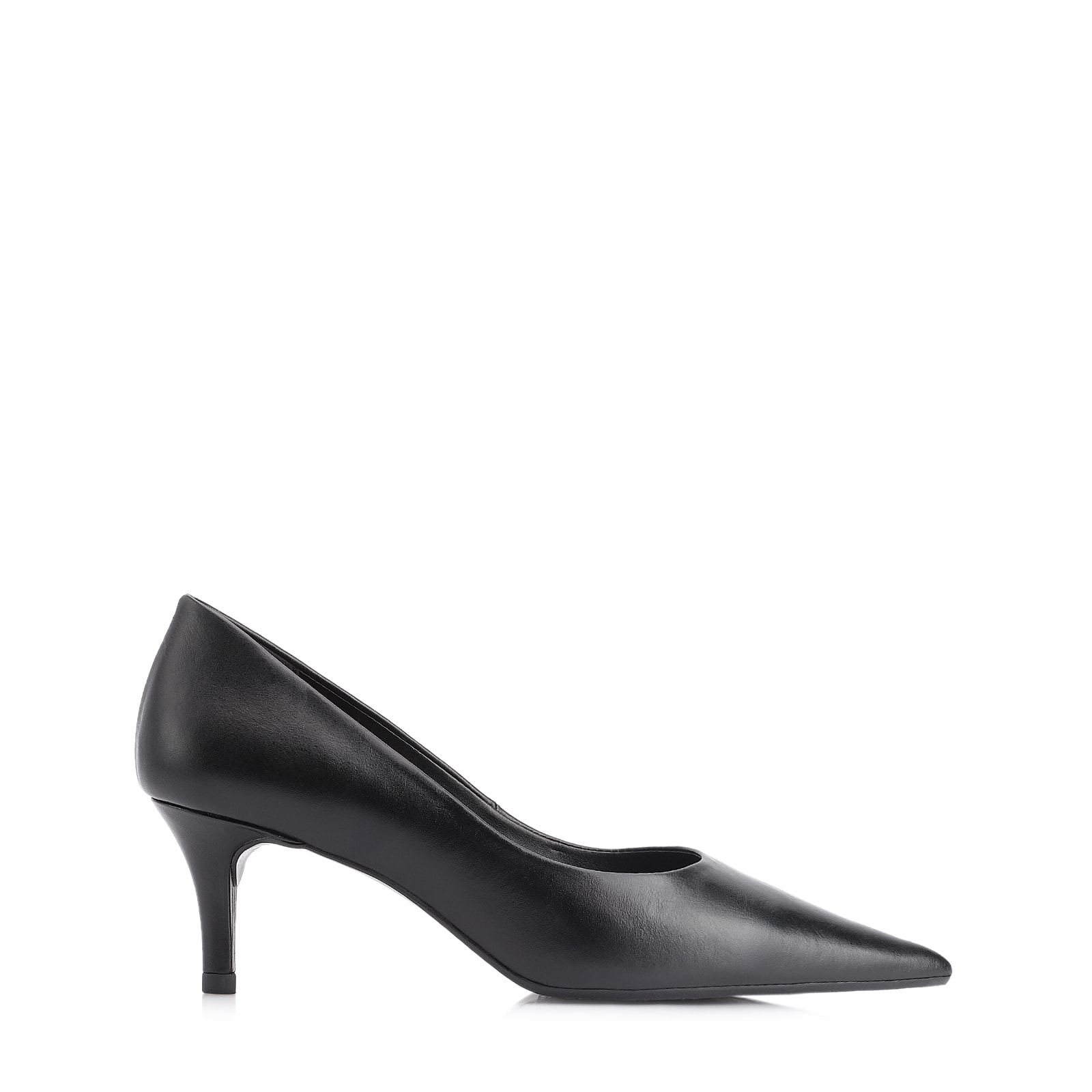 Scarpin Couro Preto