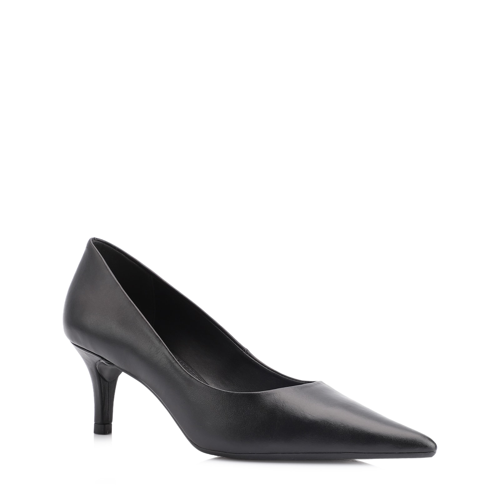 Scarpin Couro Preto