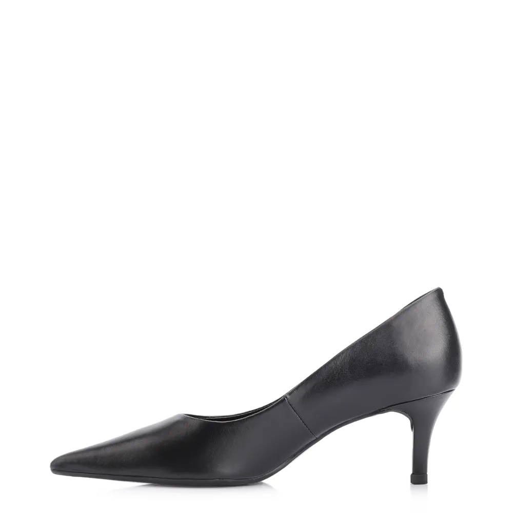 Scarpin Couro Preto - imagem 5