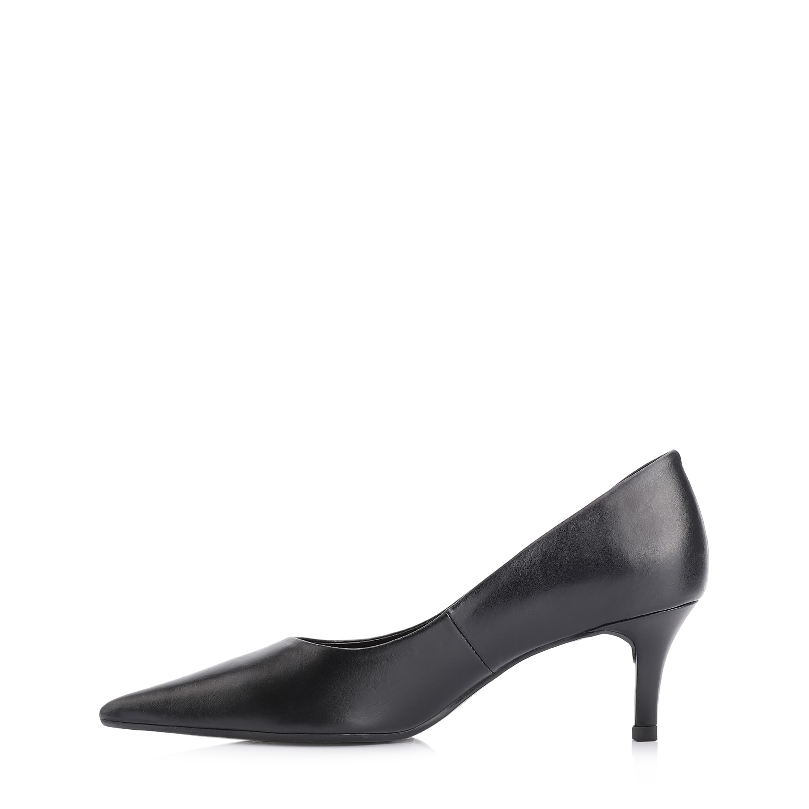 Scarpin Couro Preto