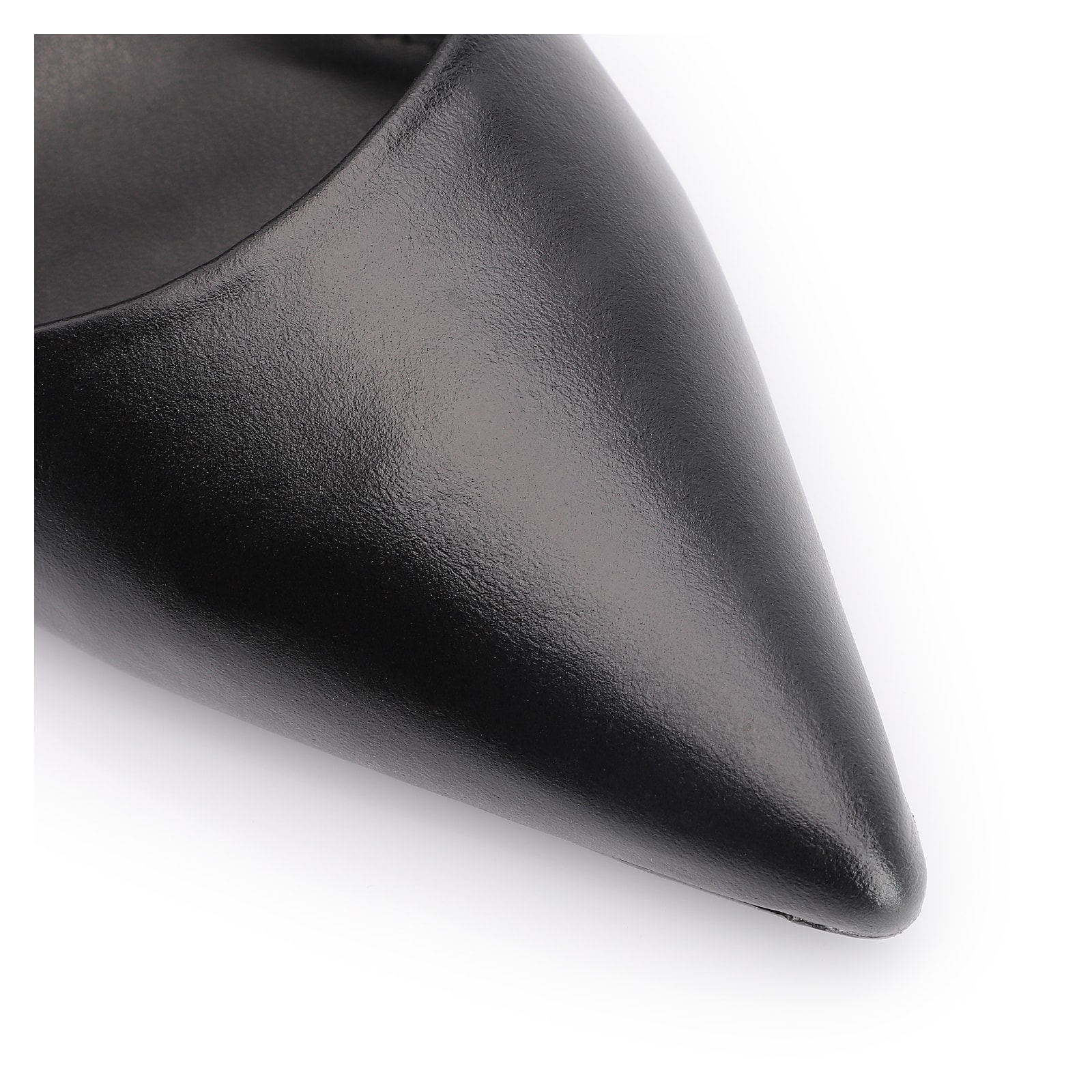 Scarpin Couro Preto